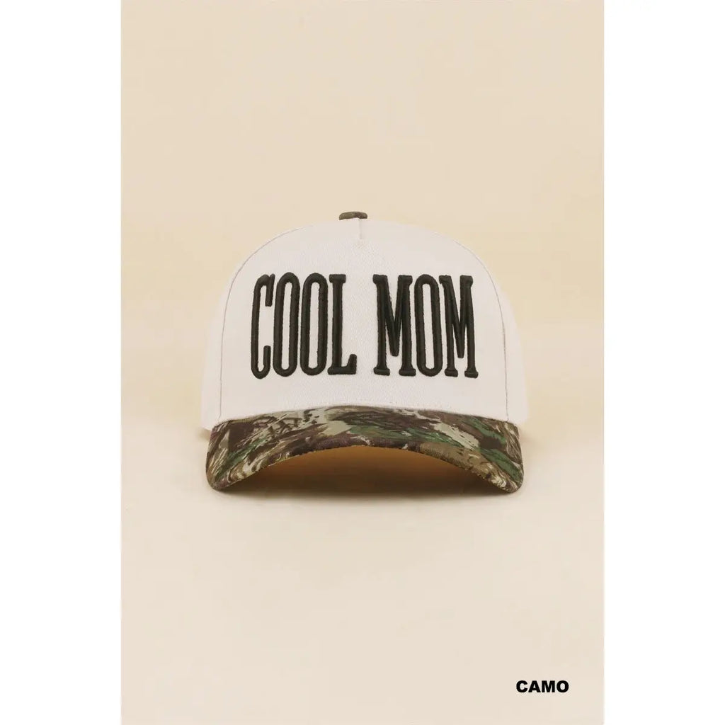 Camo Cool Mom Hat