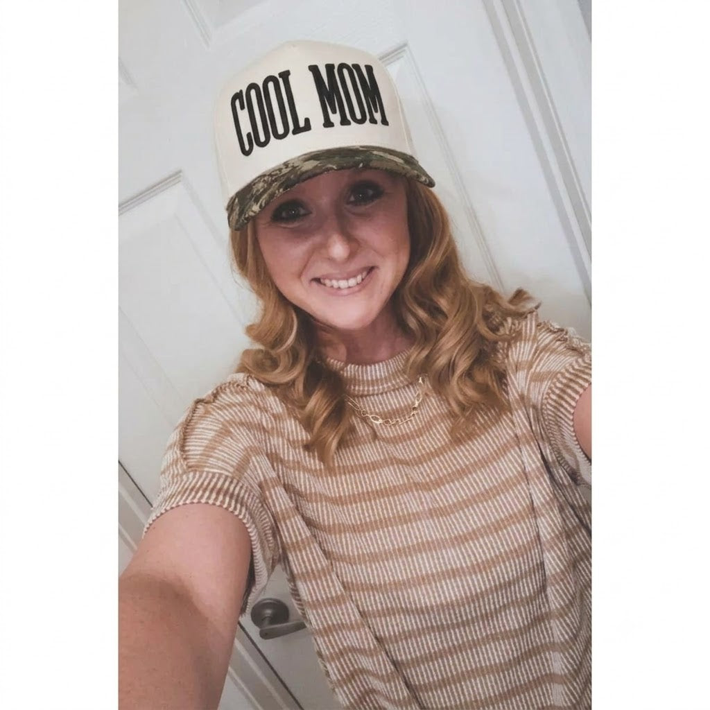 Camo Cool Mom Hat